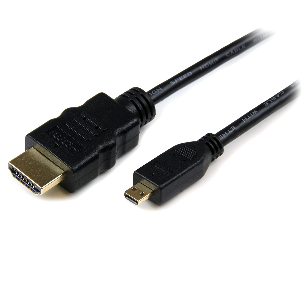 Câble A/V StarTech.com - 2 m HDMI/Micro HDMI - 1 - Cable for Périphérique audio/vidéo
