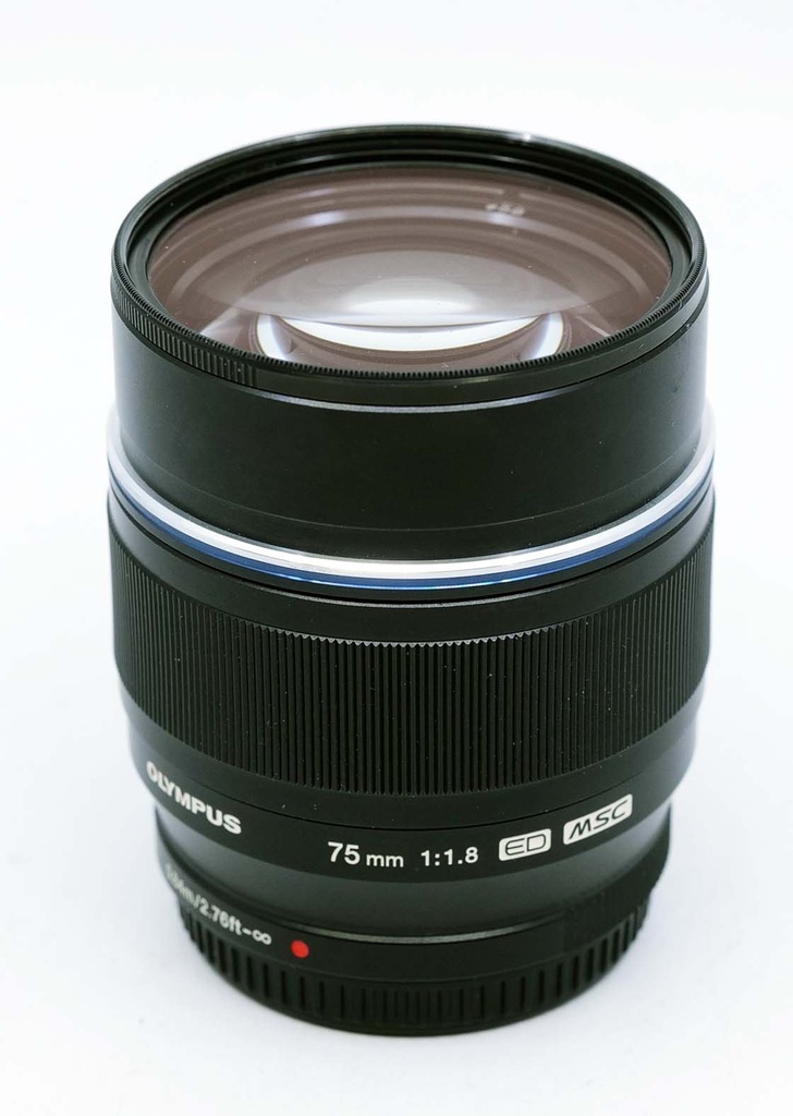OCCASION OLYMPUS 75mm 1,8 MFT Noir