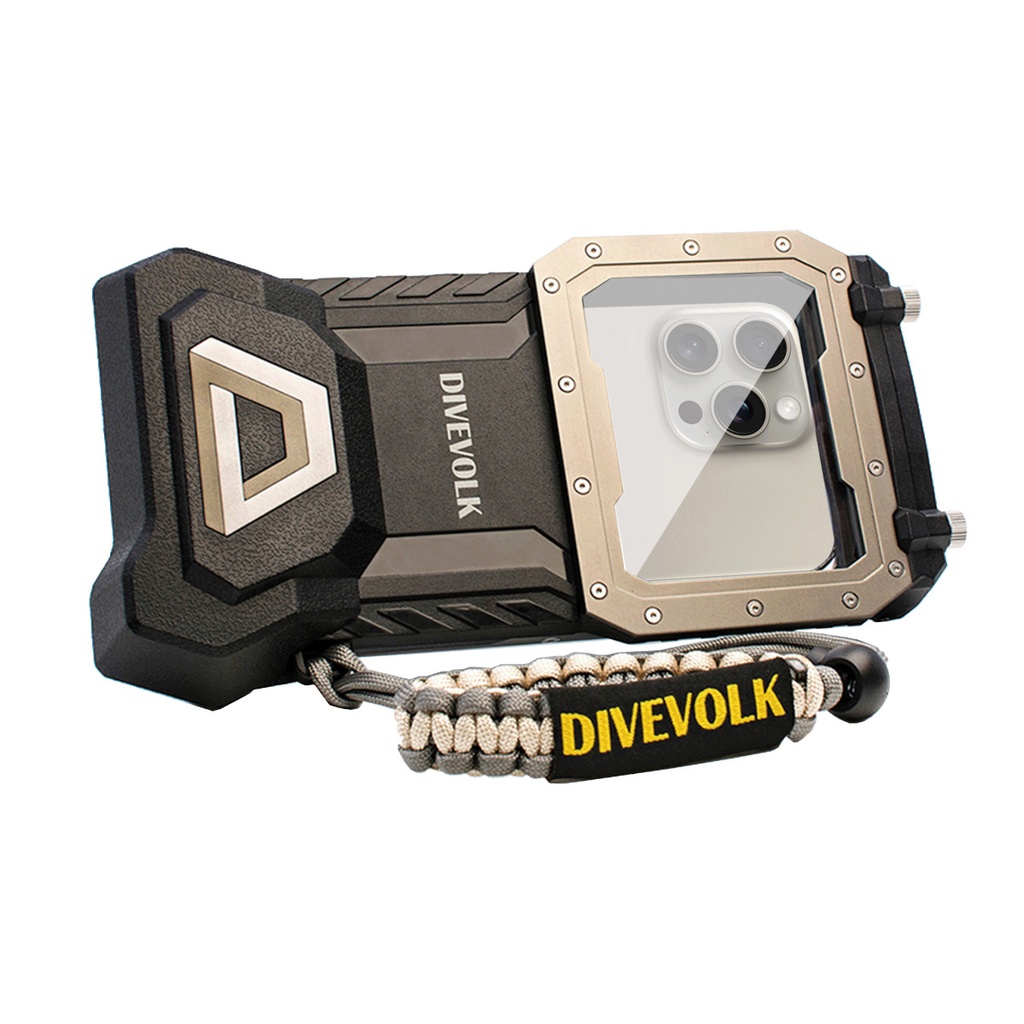 Divevolk SeaTouch 4 Max Plus Noir Boîtier sous-marin pour smartphone