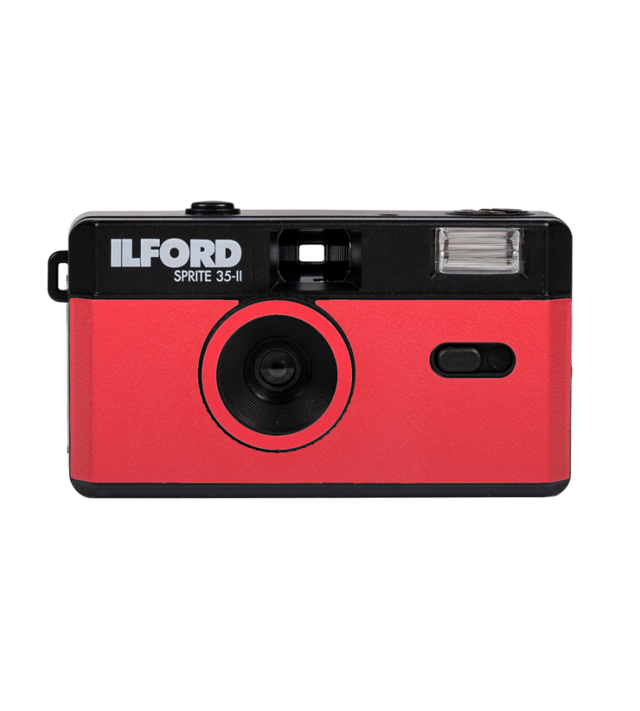 Ilford Sprite 35-II Red & Black