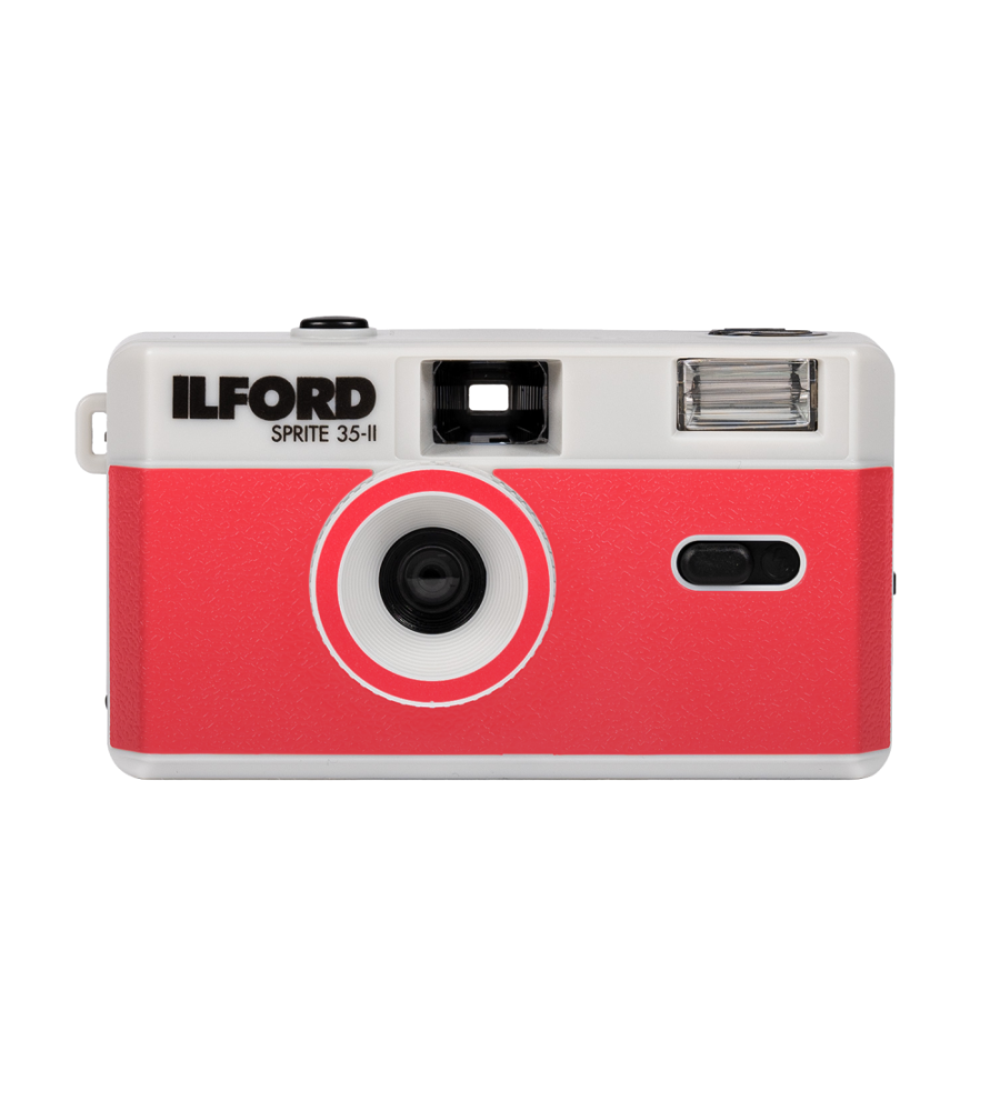 Ilford Sprite 35-II Red & Silver