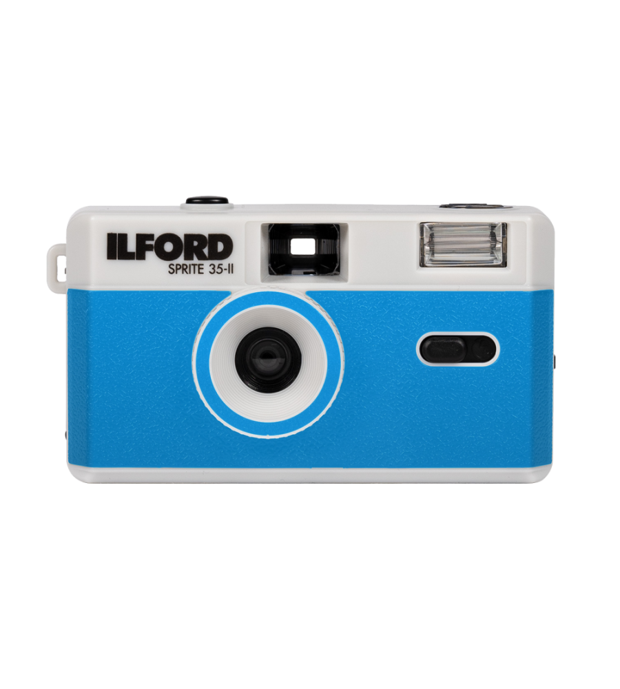 Ilford Sprite 35-II Blue & Silver