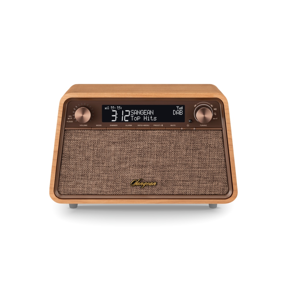 Sangean WR-201D Natural Cherry