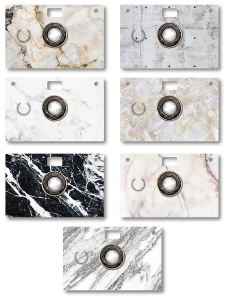 PaperShoot Coque Classique - Marbre - Bianco Rose