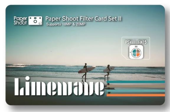 PaperShoot Carte filtre - Limewave