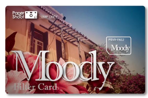 PaperShoot Carte filtre - Moody