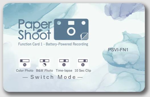 PaperShoot Carte d'effet - enregistrement vidéo