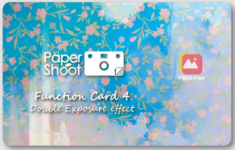 PaperShoot Carte d'effet - Double exposition