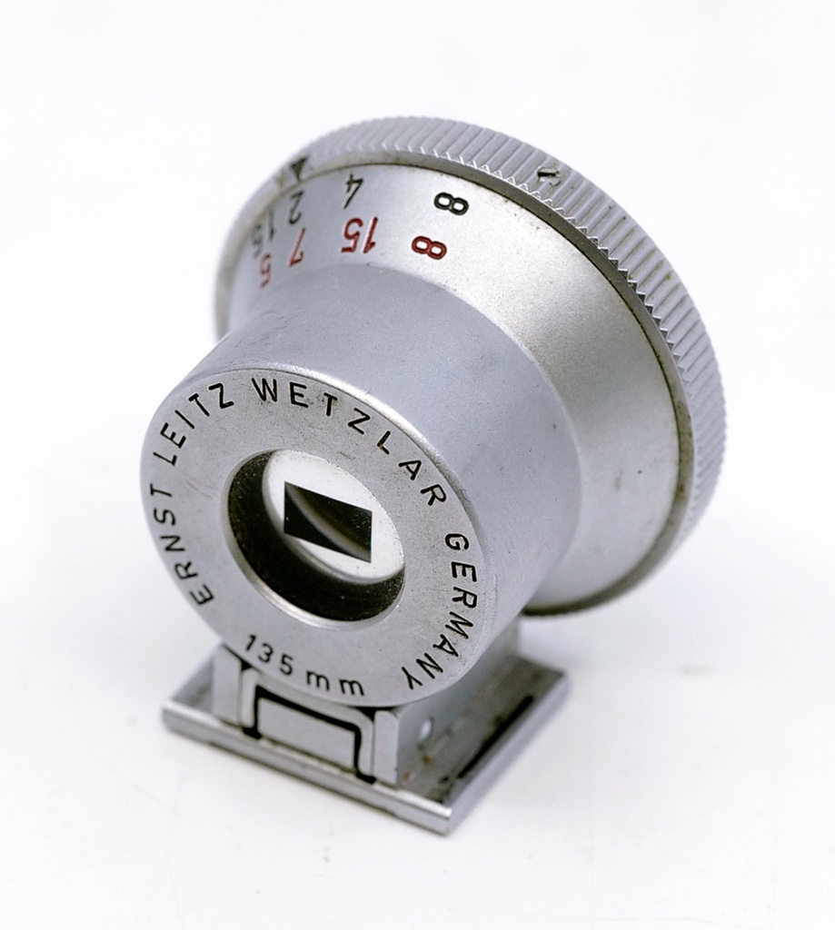 OCCASION Leica Viseur Optique Chromé 135mm