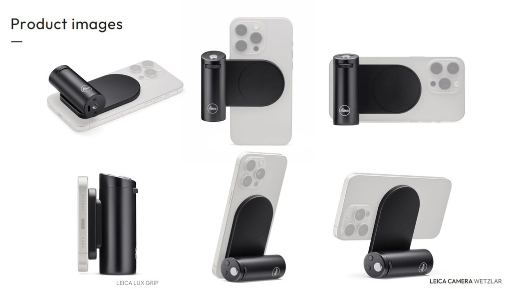 Leica LUX Grip for iPhone Réf. n°18562