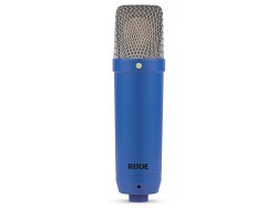 RODE NT1 Signature Cobalt - Micro à condensateur, XLR, bleu cobalt