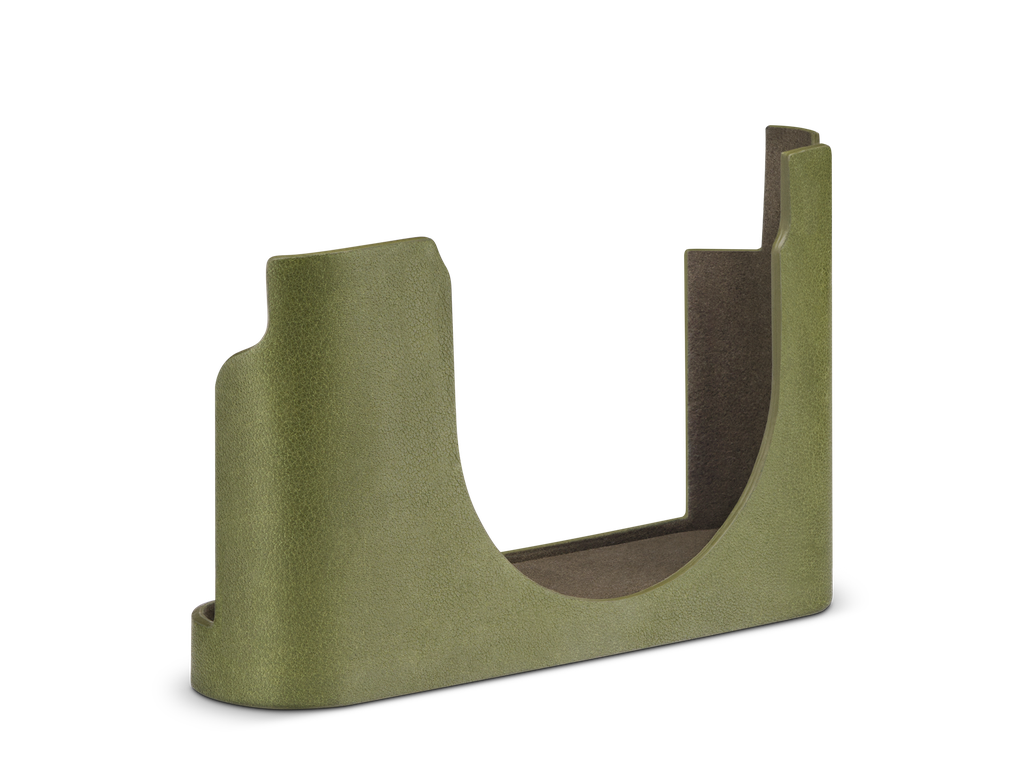Leica Demi étui D-Lux 8, cuir Olive N°19686