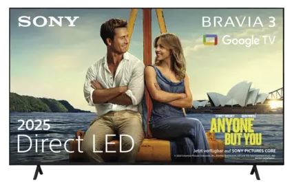 Sony TV Bravia 3 K75XR39B noir 75'' LCD TV