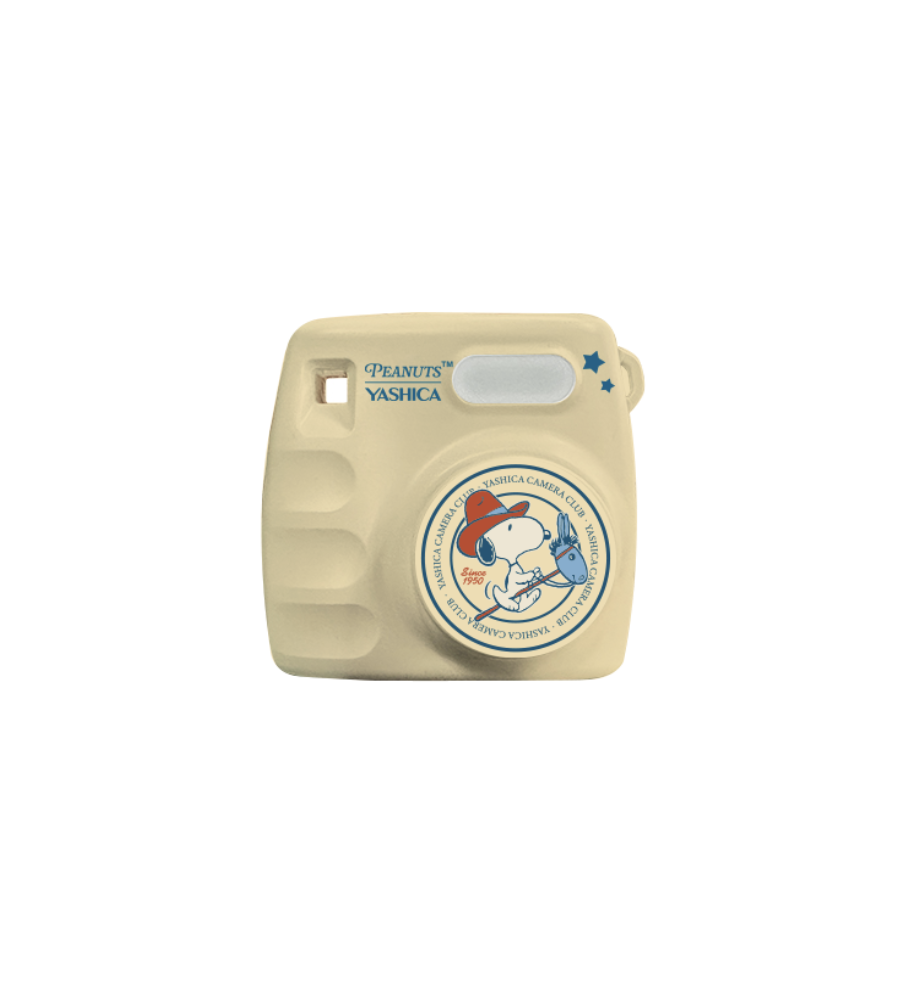 Yashica x Peanuts Mini Digital Camera Cream