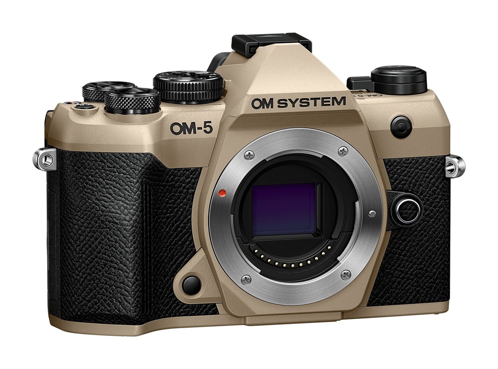 OM System OM-5 Mark II Camera Body Sand beige
