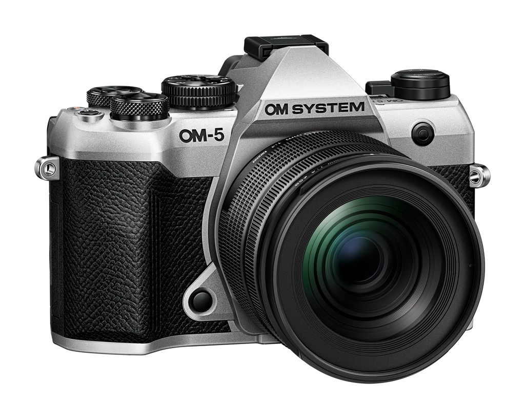 OM System OM-5 Mark II Kit Silver 12-45mm f4