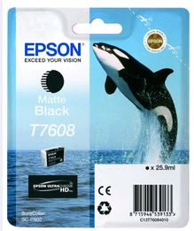 Epson P600 Tinte matt Black 25.9ml SC P600 T760 v2