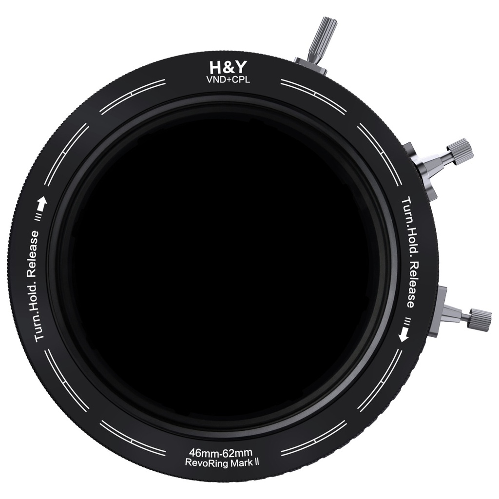 H&Y RevoRing ND3-1000+CPL Filter Mark II 46-62mm