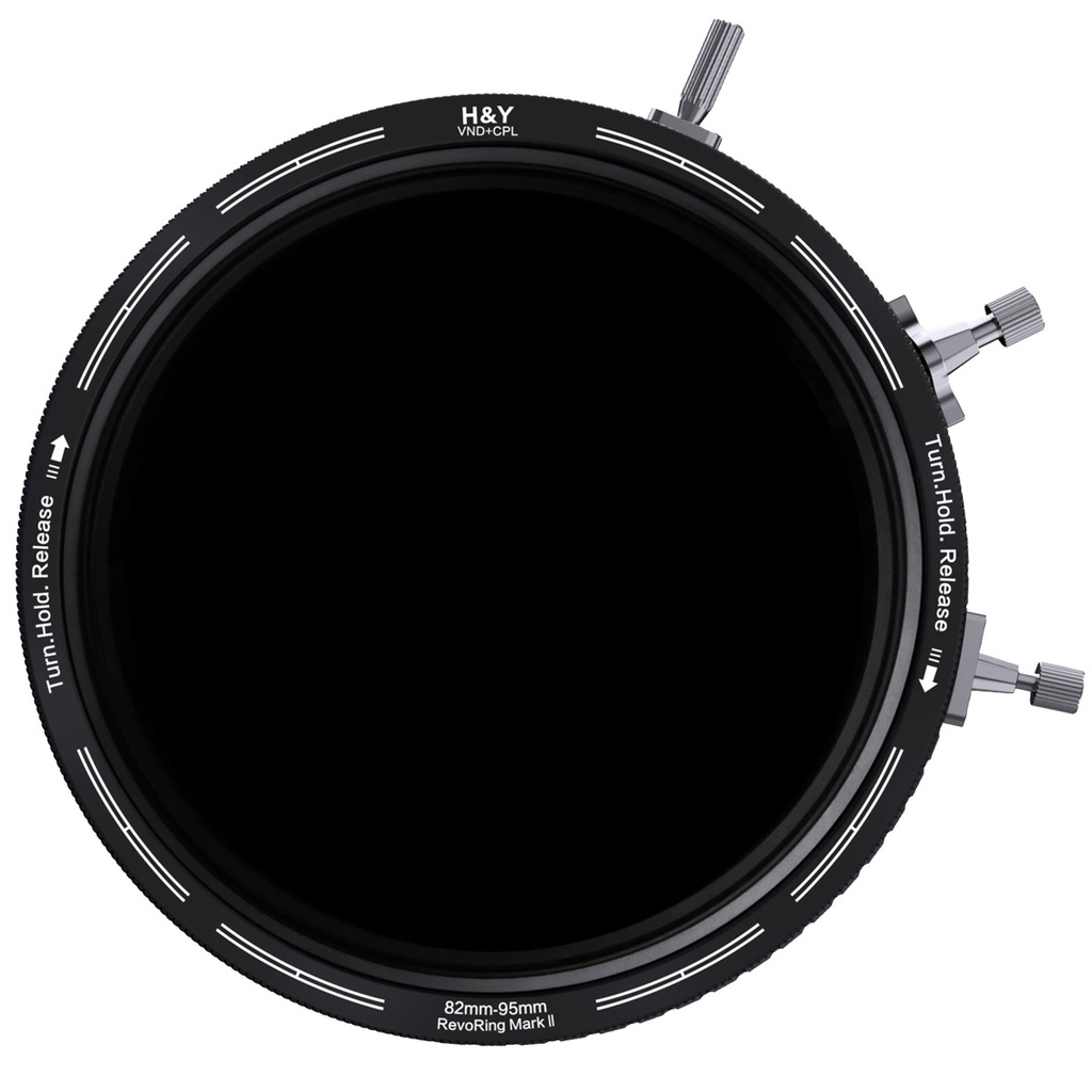H&Y RevoRing ND3-1000+CPL Filter Mark II 82-95mm