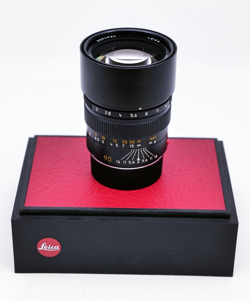 OCCASION Leica Summicron-M 90mm f2 Asph. (1992) - S/N 3594964