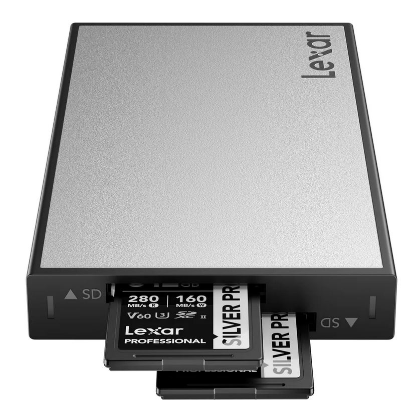 Lexar PRO Workflow SD Dual-Slot Reader