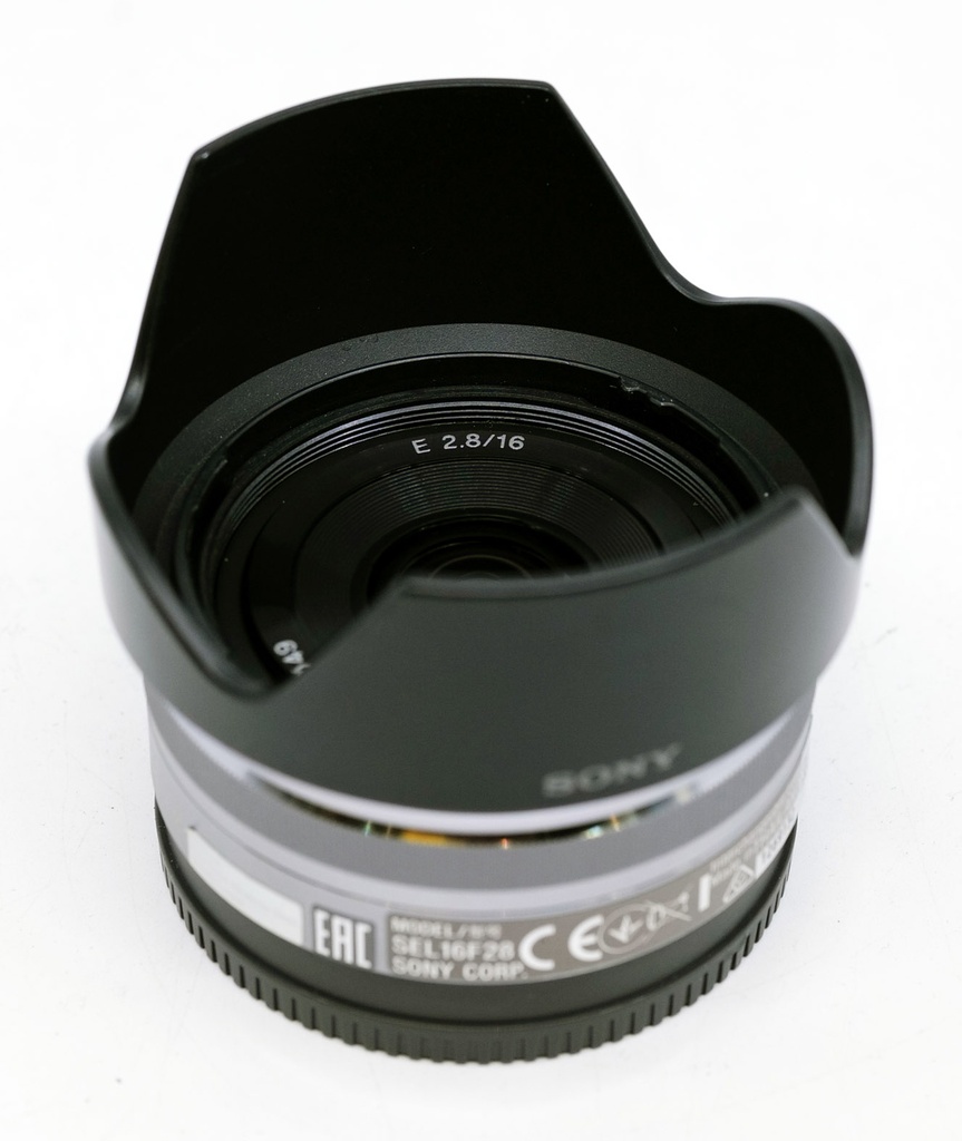 OCCASION Sony 16mm f2.8 APS-C (NEX)