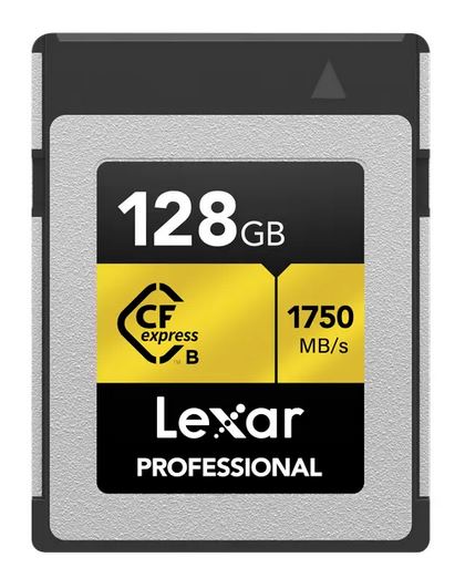 Lexar 1750MB/s CFexpress B 128GB Gold