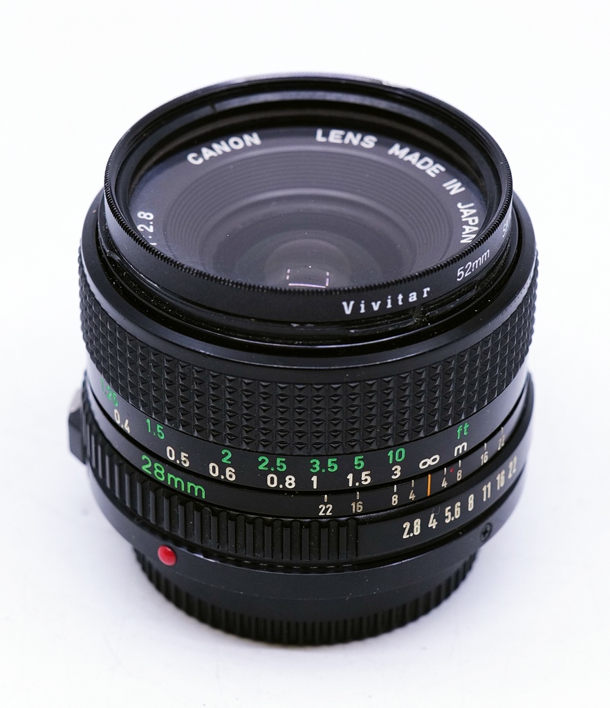 OCCASION CANON 28mm 2,8 FD
