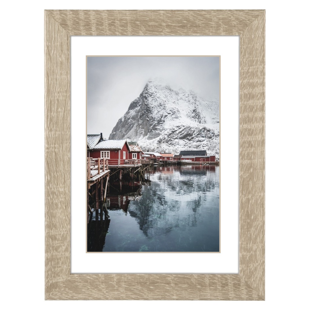 Hama Cadre photo en bois "Oslo", chêne, 10 x 15 cm