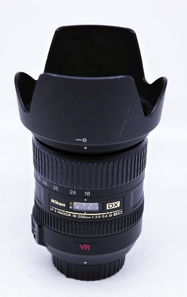 OCCASION Nikon DX AF-S 18-200mm f3.5-5.6 G ED VR