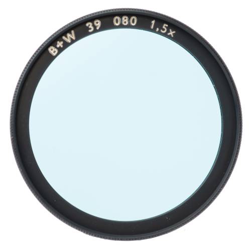 B+W 080 Bleu 1.5x Filtre 46mm