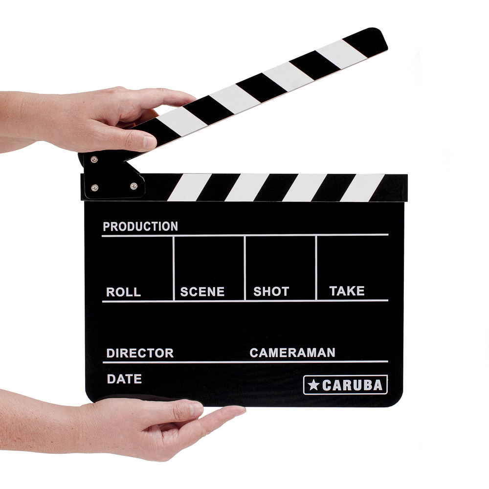 Caruba Professional Director Clapper Black