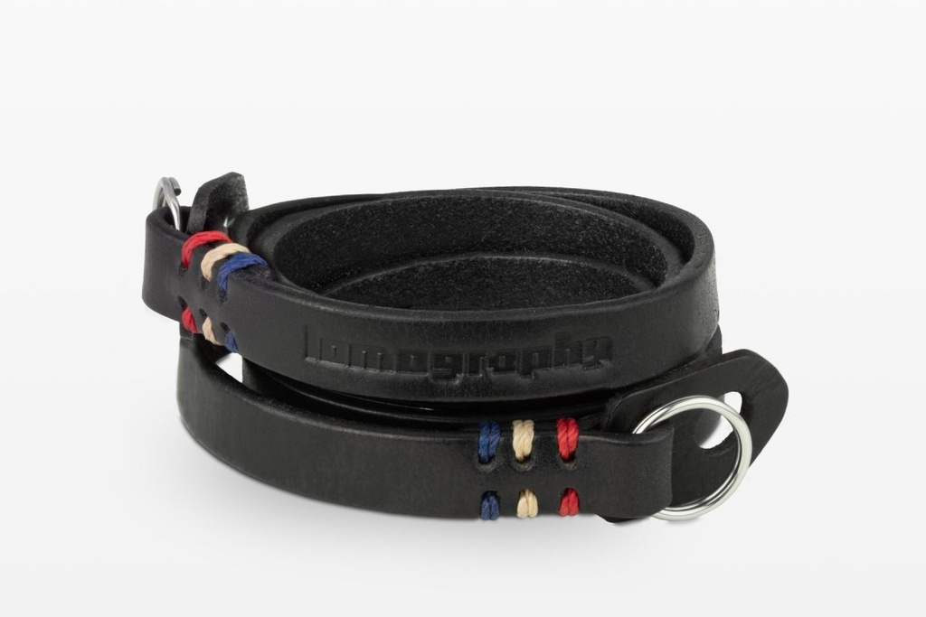 Lomo Explorer Camera Strap Black Leather