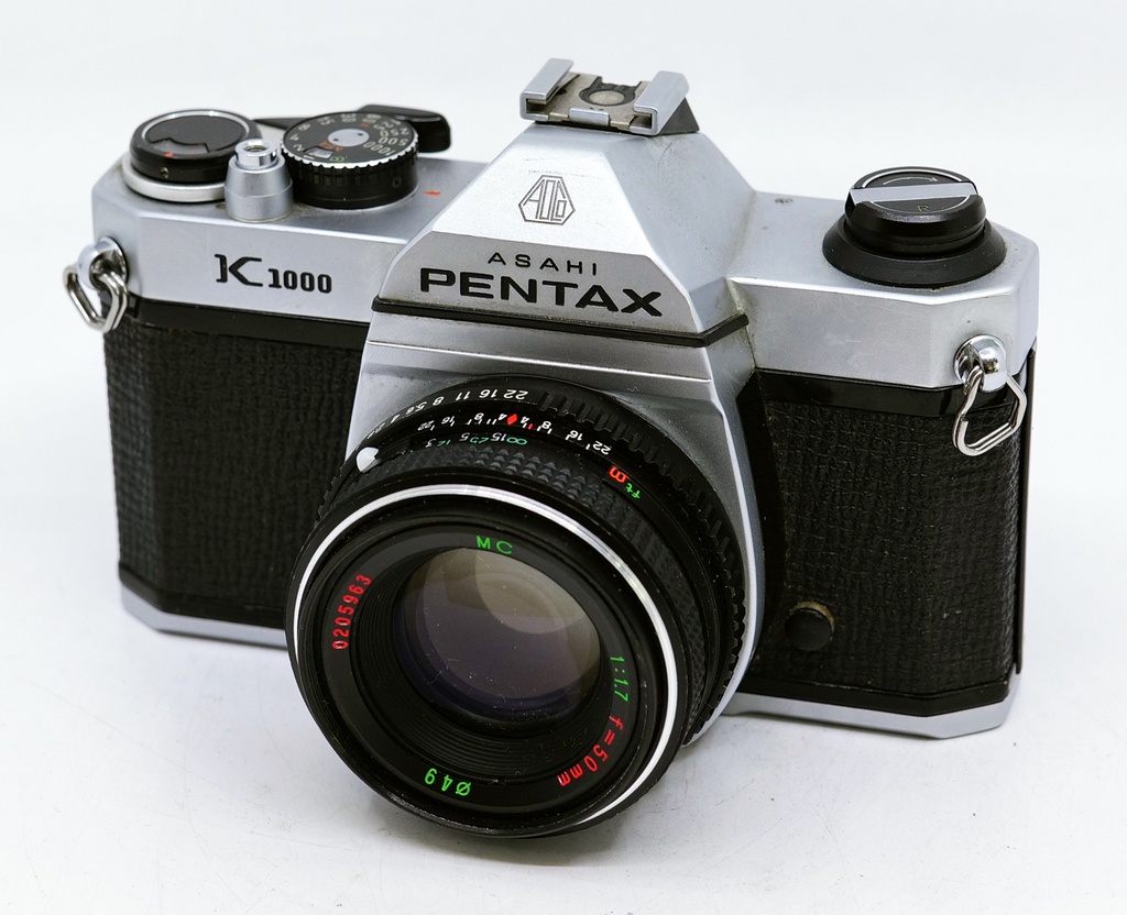 OCCASION Asahi Pentax K1000 + MC 50mm f1.7