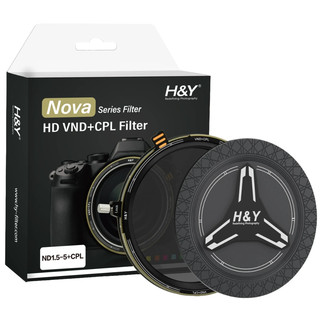H&Y Filtre 58mm HD Nova Series ND3-32 + CPL