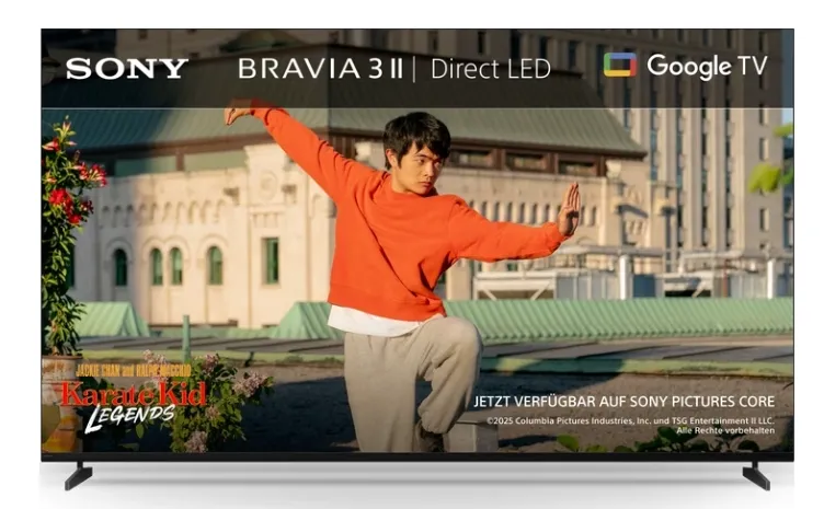 Sony TV Bravia 3 K85XR35M2PB.CEI noir 85'' TV