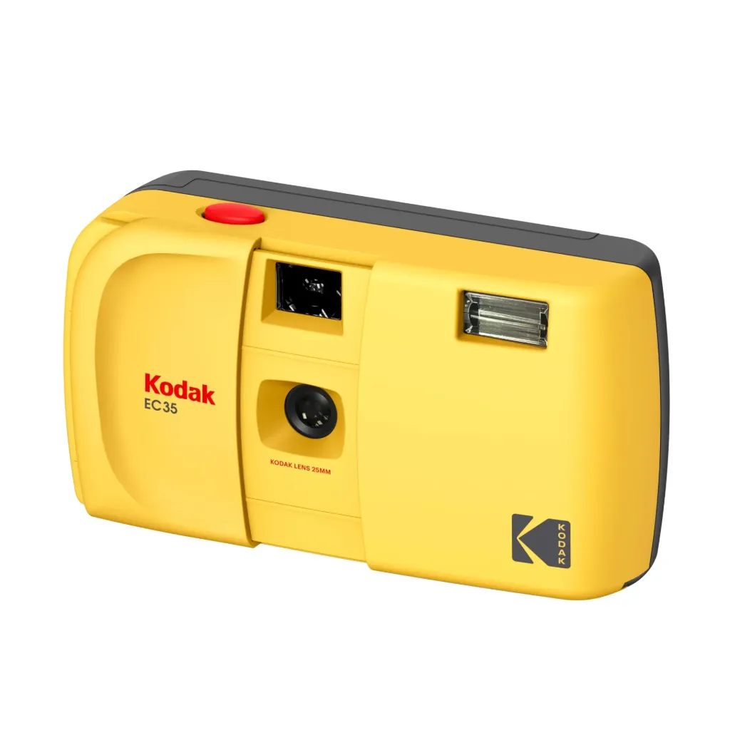 Kodak EC35 Film Camera (Butter Yellow) + Kodak Ultra Max 24 Exp