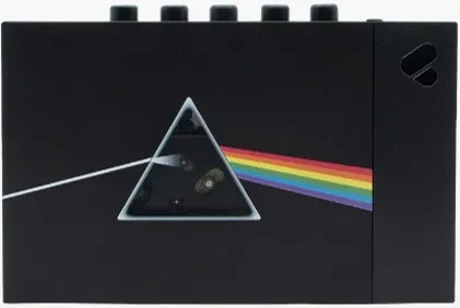 we are rewind Portable BT Cassette Player Pink Floyd - black