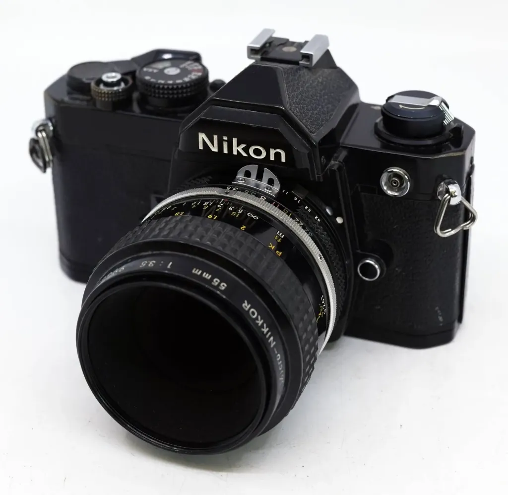 OCCASION Nikon FM Black + Micro 55mm f3.5 ai