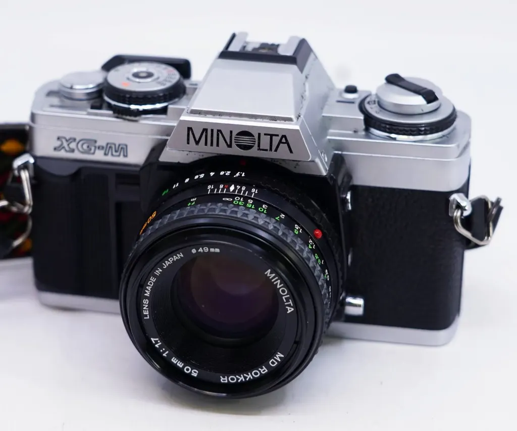 OCCASION Minolta XG-M + MD Rokkor 50mm f1.7
