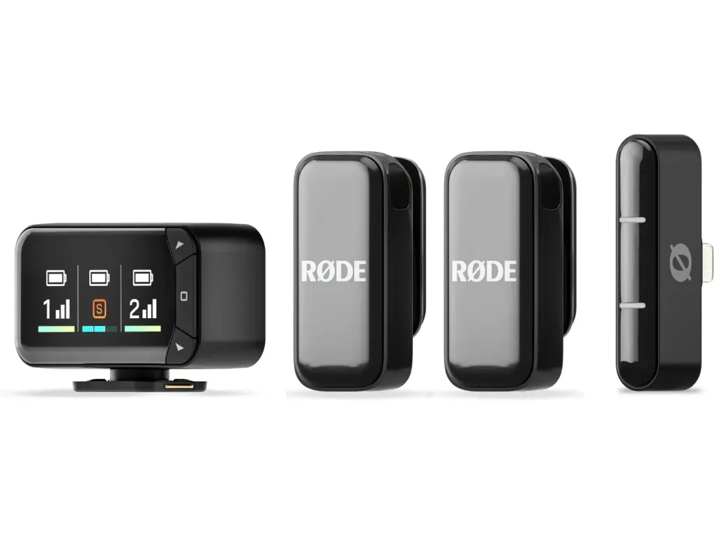 RODE Wireless Micro Camera Kit - Système sans fil ultra-compact, noir