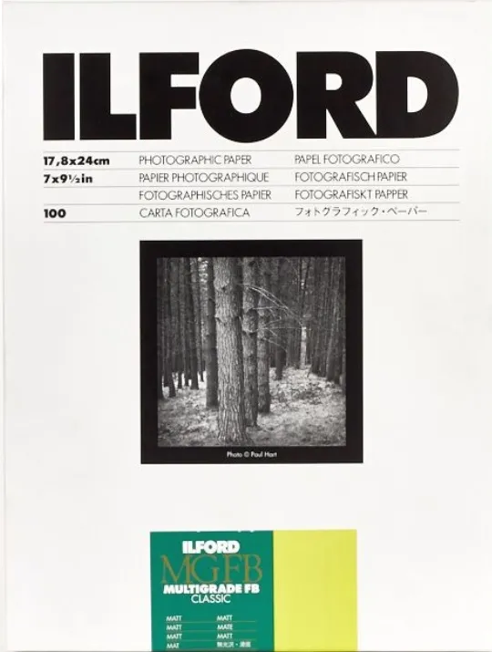 Ilfrod MULTIGRADE FB CLASSIC MATT 5K 17.8x24cm 100