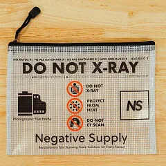 Negative Supply Sac pour films négatifs, Do Not X-Ray