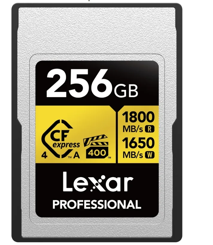 Lexar 1800MB/s CFexpress 4.0A 256GB Gold