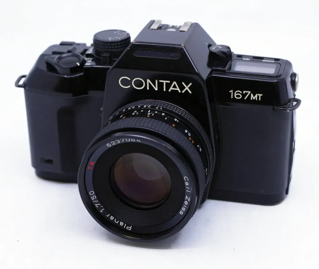 OCCASION Contax 167MT + Zeiss Planar 50mm f1.7