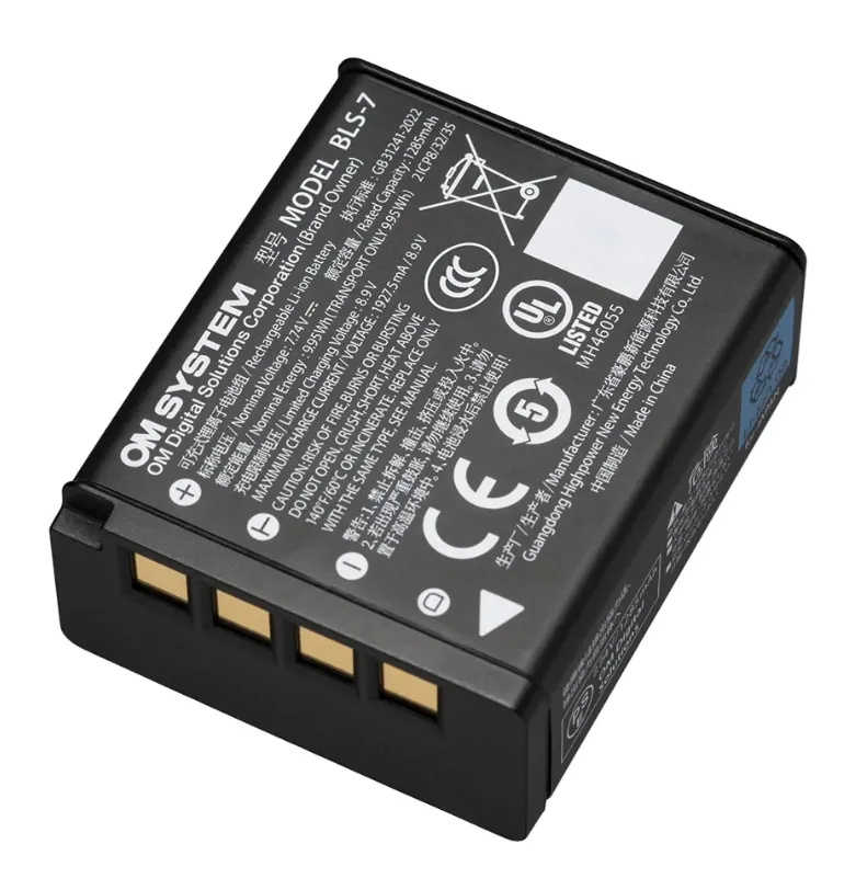 OM System Li-ion Battery BLS-7 (PEN)