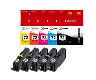 Canon  PGI-72 Cartridge Multipack 5x (Matte Black/Cyan/Magenta/Yellow/Red)