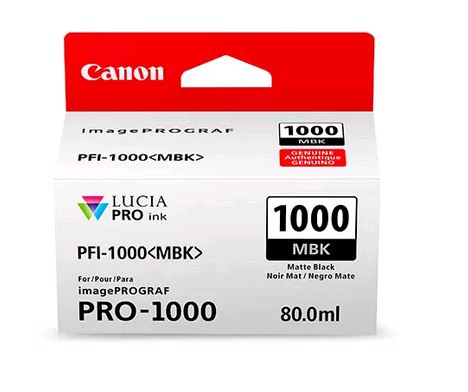 Canon Ink PFI-1000MBK Matte Black