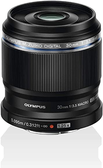 OM System Zuiko 30mm F3.5 Macro Black