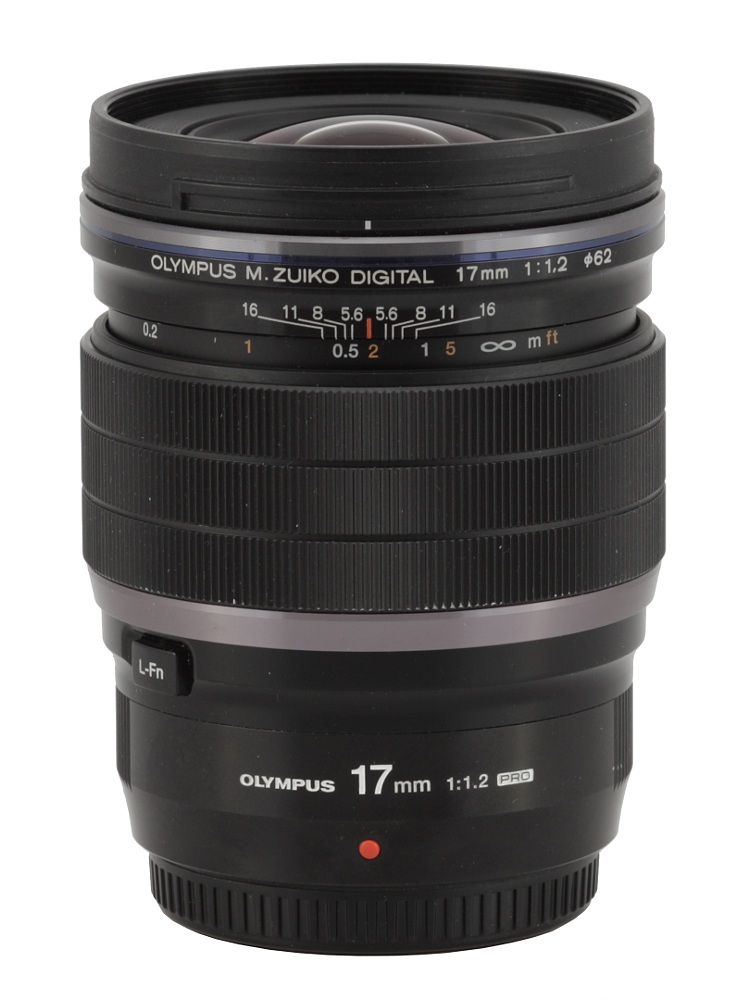OM System Zuiko PRO ED 17mm 1:1.2 black